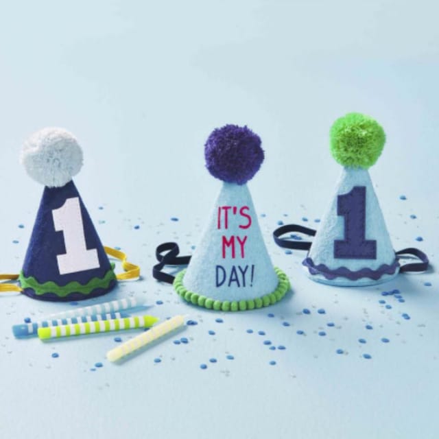 MP Boys Musical Bday Hat-Asst.