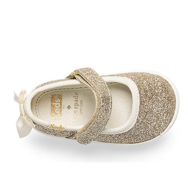 Kate Spade Keds-Sloane Mary Jane-Gold
