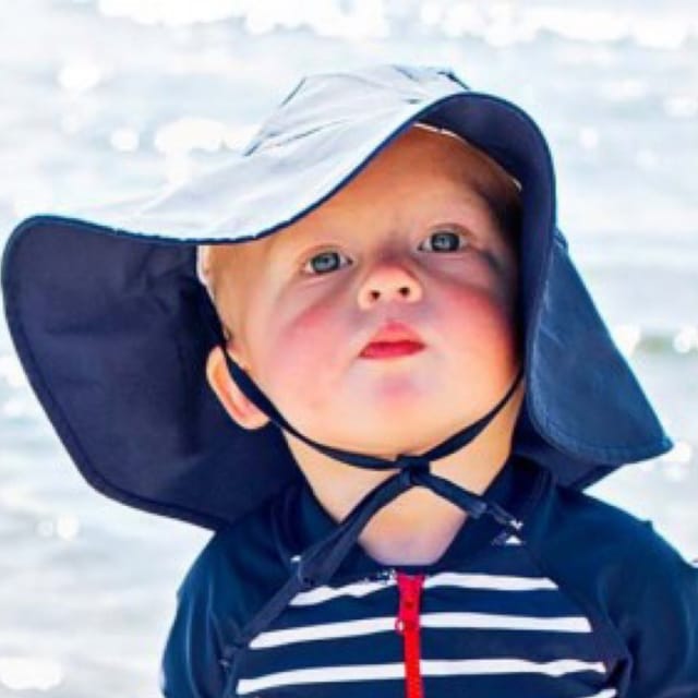 RB Sun Protective Hat-Navy