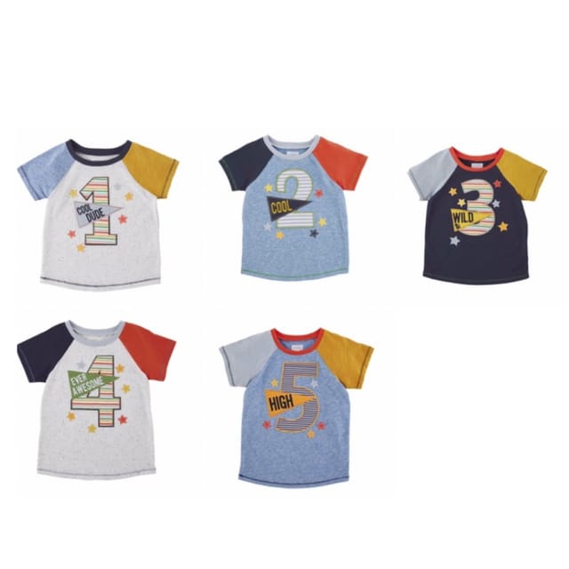 MP Boys Birthday Tee-Asst.