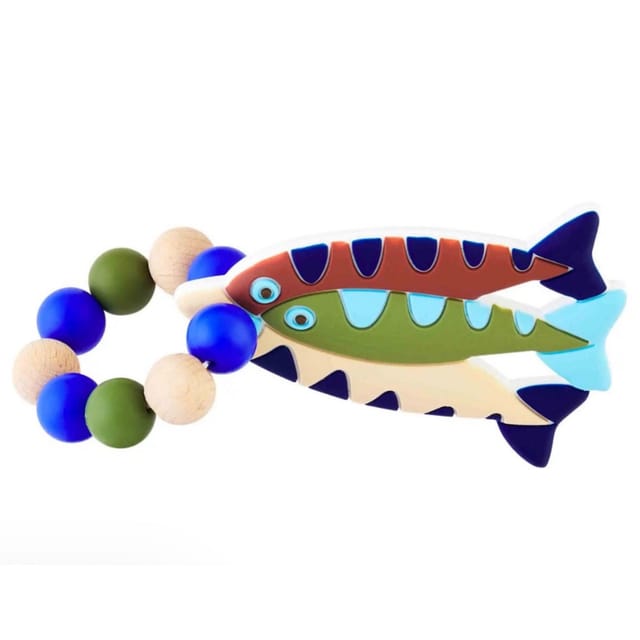 MP Silicone Teether-Fish