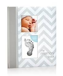 Pearhead Chevron Baby Books