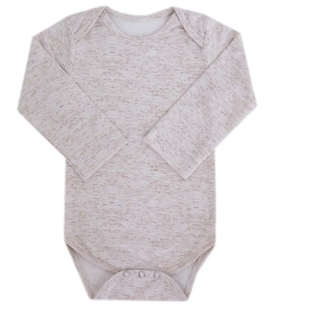 Copper Pearl LS Bodysuit-Oat