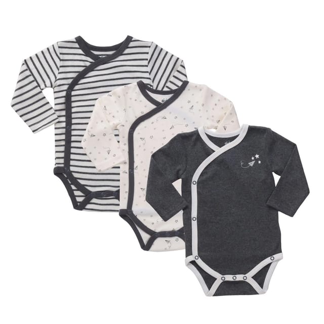 A&O Preemie Kimono Crawlers-Asst.