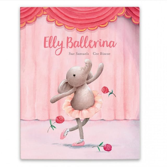 Jellycat Book-Elly Ballerina