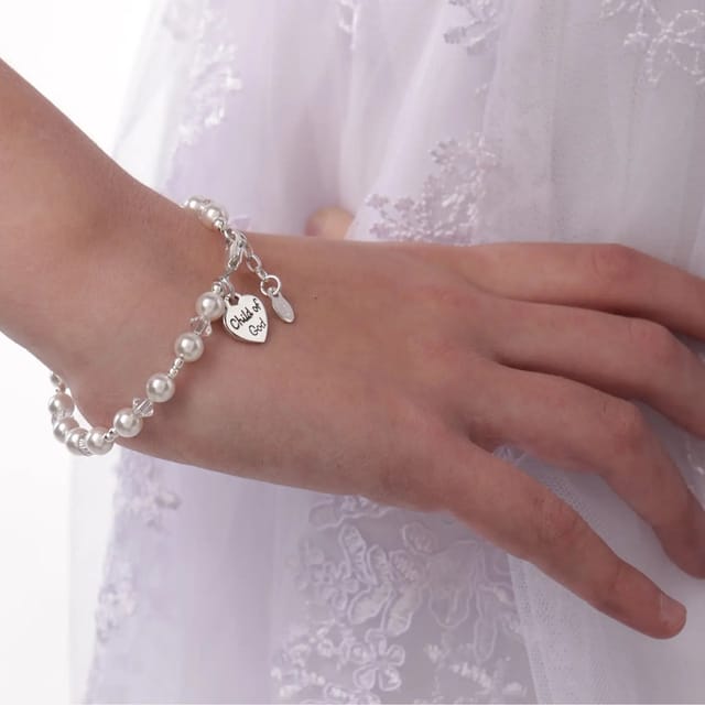 CM Sterling Silver “Child of God” Bracelet