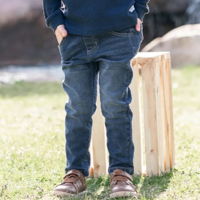 RB Medium Wash Pull-on Jeans
