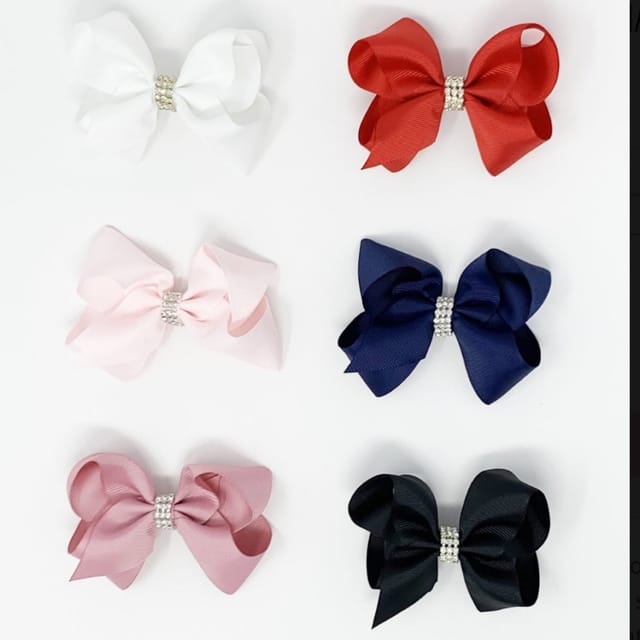 BW Americana Diamond Rhinestone Bow-Asst