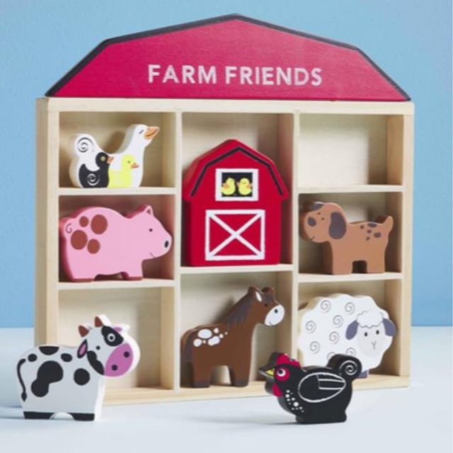 MP Wood Farm Animal Set
