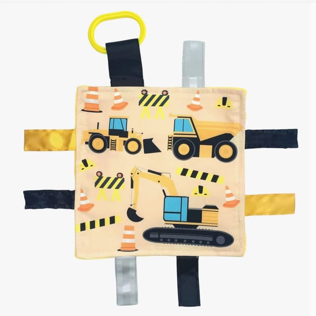 BJC Baby Crinkle Tag Toy-Construction