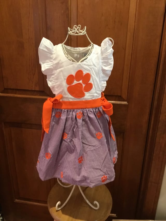 SM Paw Appliqué Dress