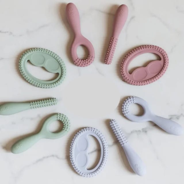 EZPZ 3Pc Oral Development Tools-Asst. Colors