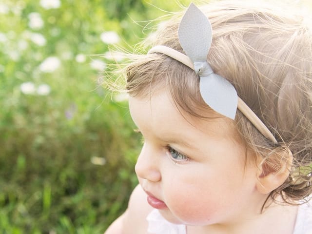 BW 2Pc Faux Leather Knot Headbands-Asst