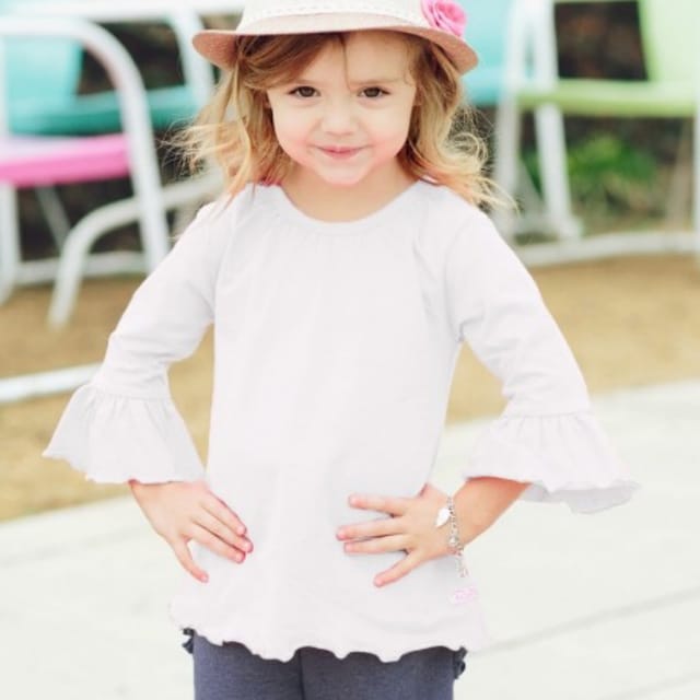 RB Belle Top-White