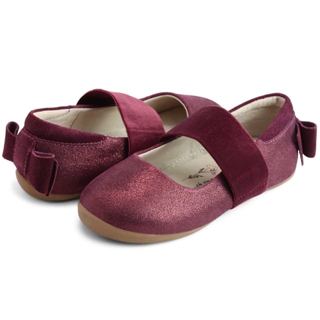 Livie & Luca Aria Ballet Flat-Burgundy