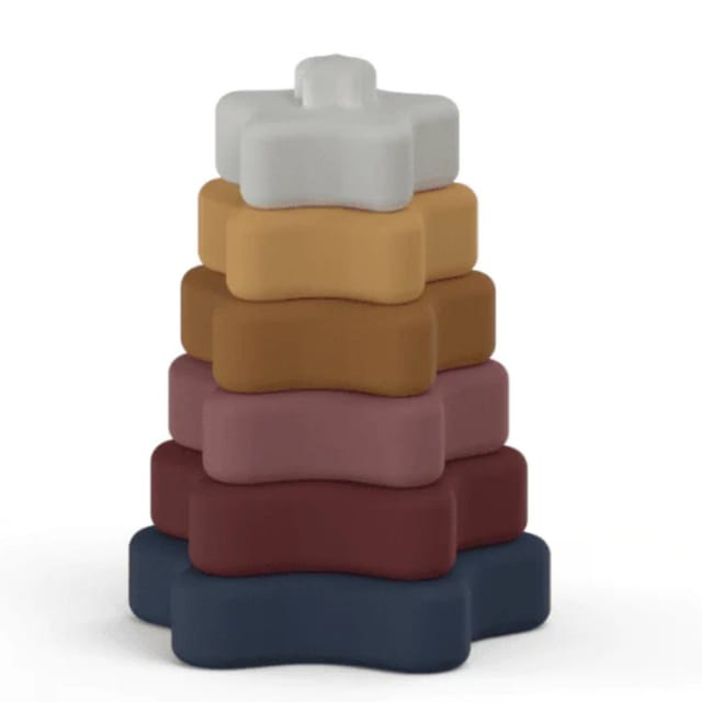 B+B Silicone Stacking Tower-Stars