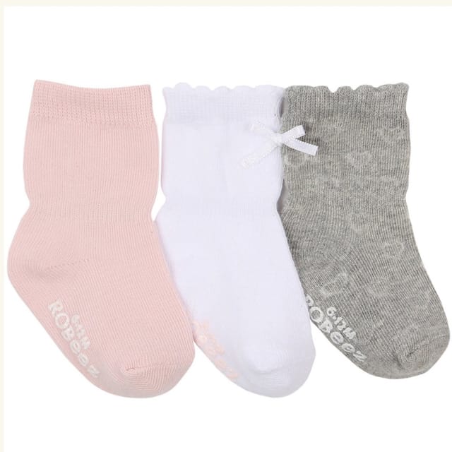 Robeez 3Pk Girly Girl Socks