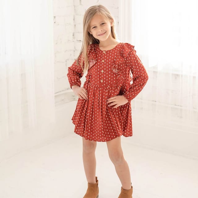MH Woodland Rayon Dress