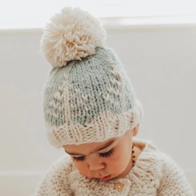 HL Knit Beanie Hat-Winter Forest