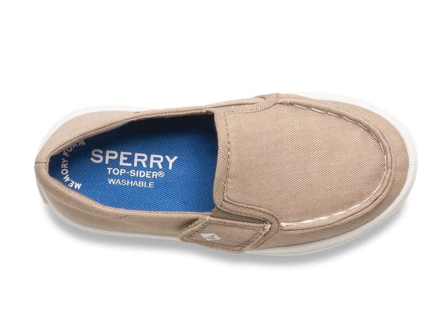 Sperry Salty Jr. Washable-Khaki