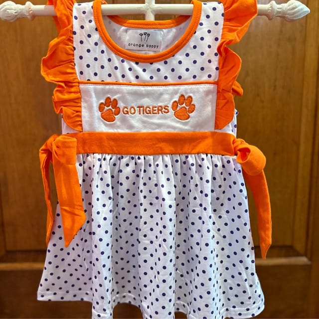 OP Polka Dot Clemson Dress