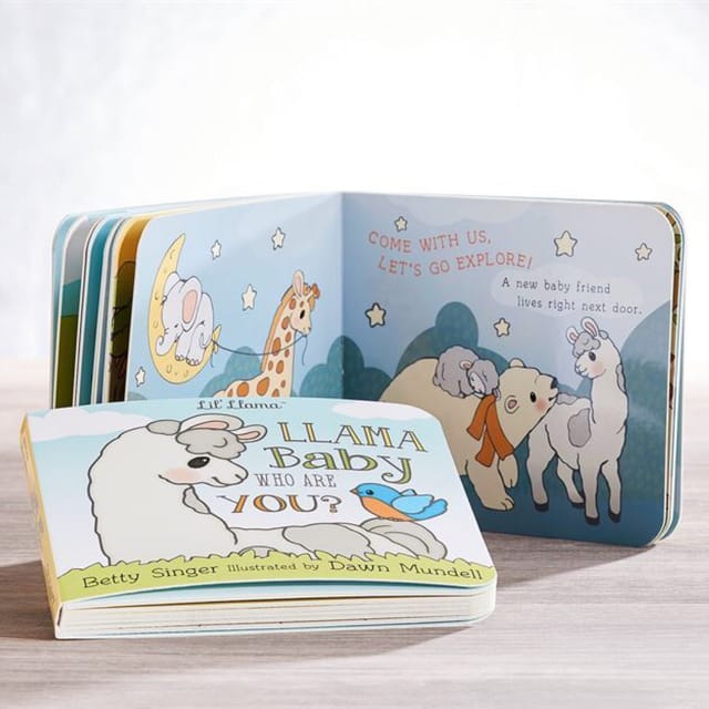 Lil Llama Board Book
