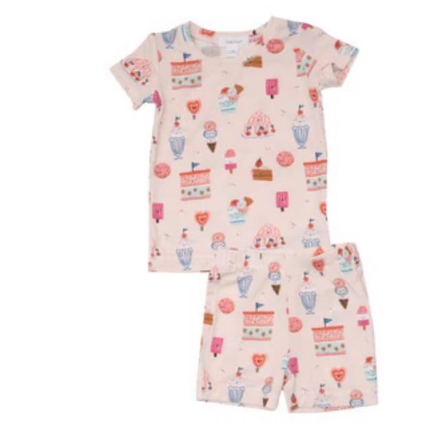 AD Loungewear Short Set-Hooray for Ice Cream