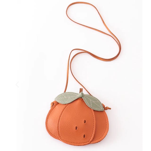 HD Orange Pumpkin Purse