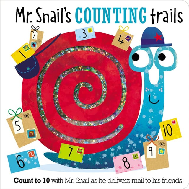 Mr Snail’s Counting Trails Book
