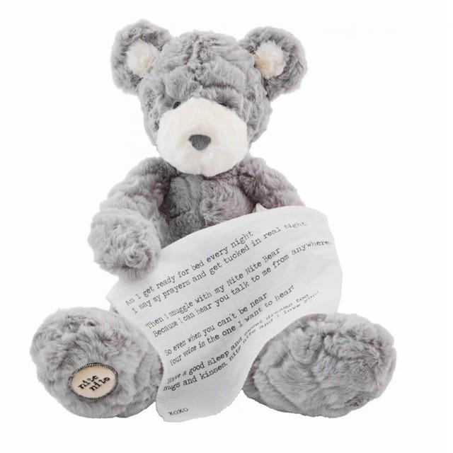 MP Nite Nite Bear with Recordable Voice Chip