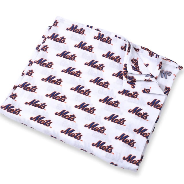 TLA MLB Muslin Blanket-Mets