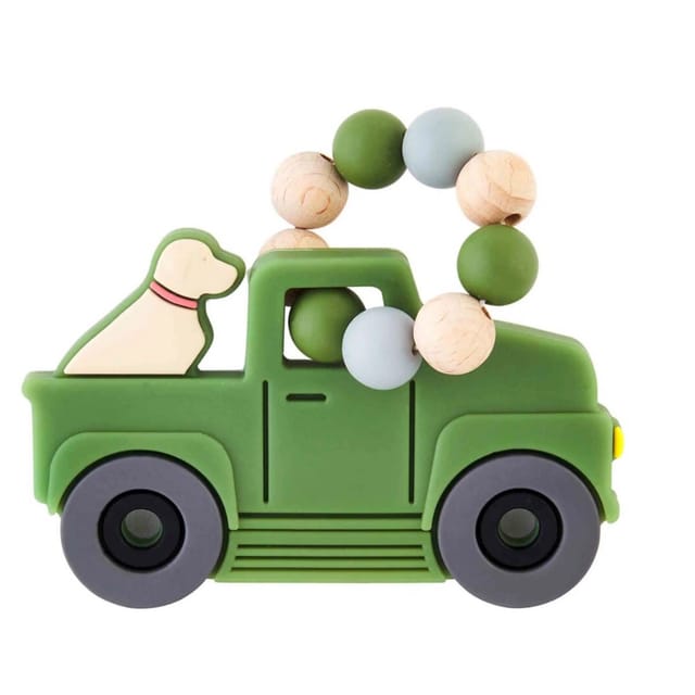 MP Silicone Teether-Truck