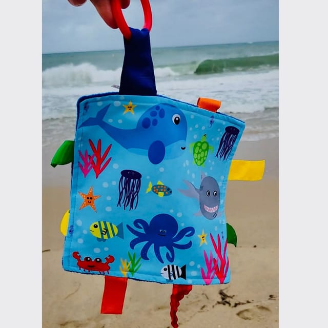 BJC Crinkle Tag Toy-Ocean
