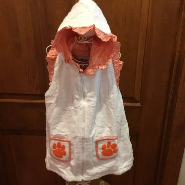 SM Swim Coverup w/Paw Appliqué