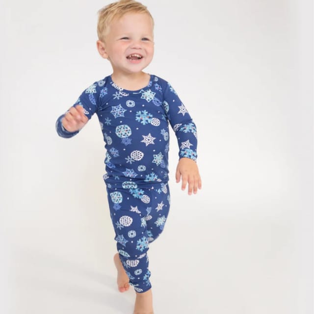 AD 2Pc Loungewear Set-Snowflakes