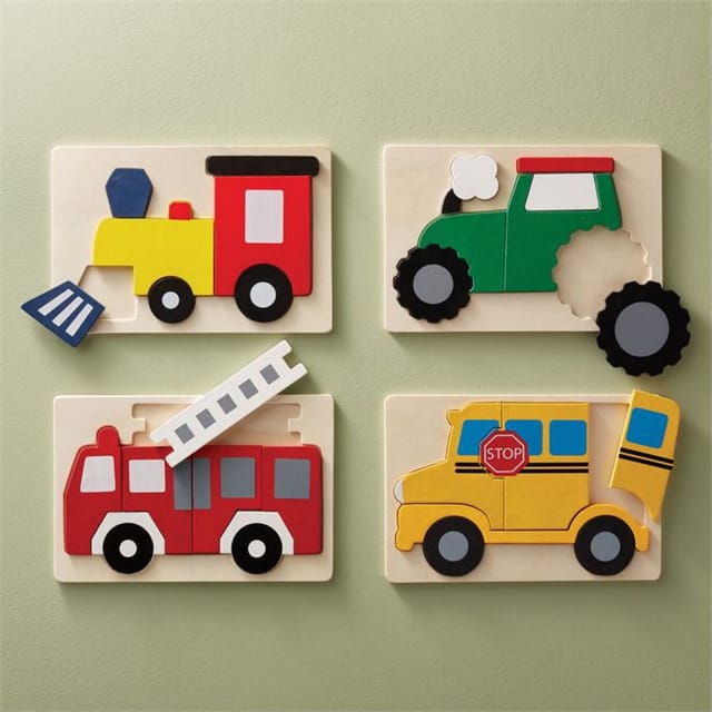 MP Wood Puzzle-Train