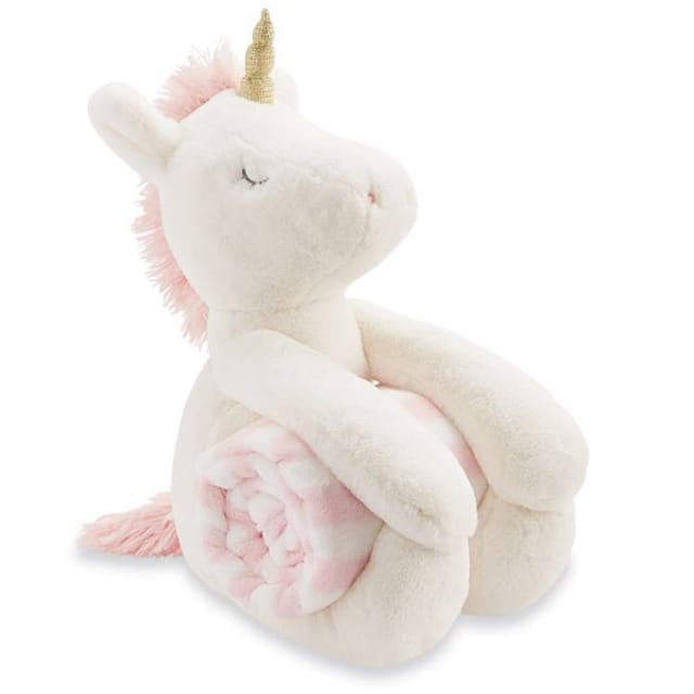 MP Plush With Blanket-Unicorn