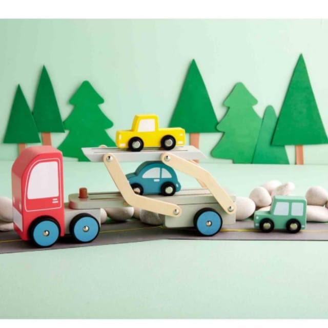 MP Wood Carrier Toy Set