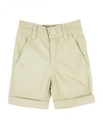 RB Khaki Cuffed Chino Shorts