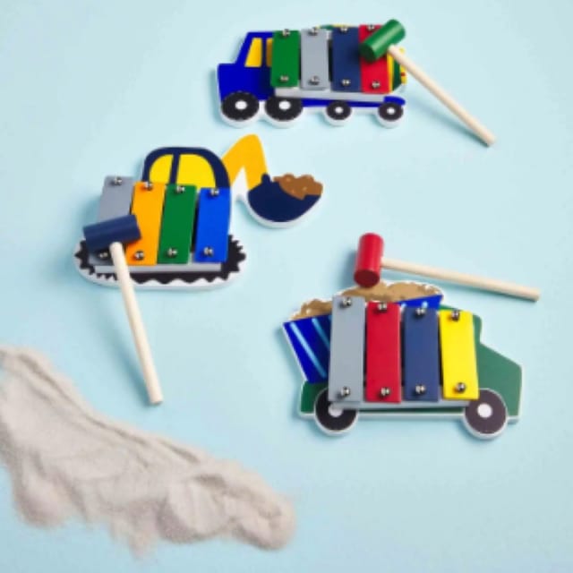 MP Construction Vehicle Xylophone-Asst.