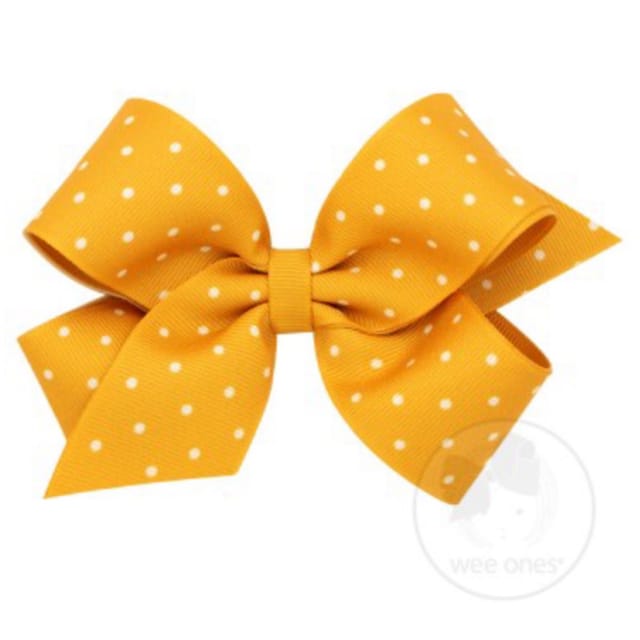 WO Medium Tiny Dot Bow-Asst.
