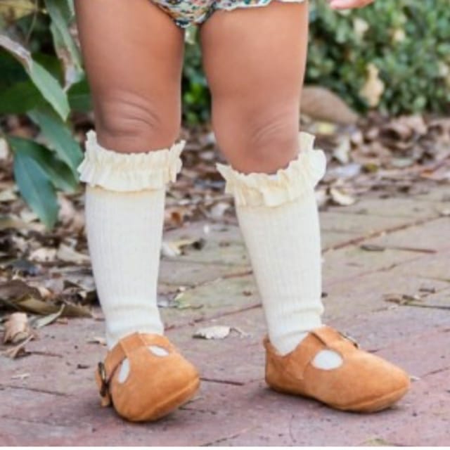 RB 3Pk Knee High Socks-Oatmeal/Cider/Honey-4T/6
