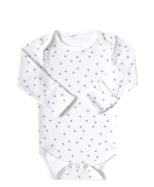 Copper Pearl LS Bodysuit-Haze