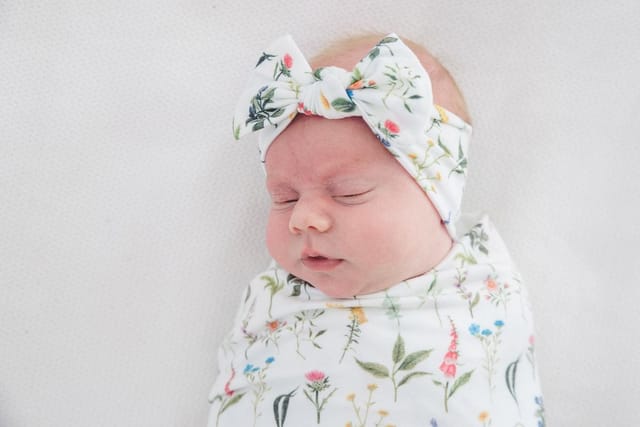 Copper Pearl Knit Knotted Headband-Asst