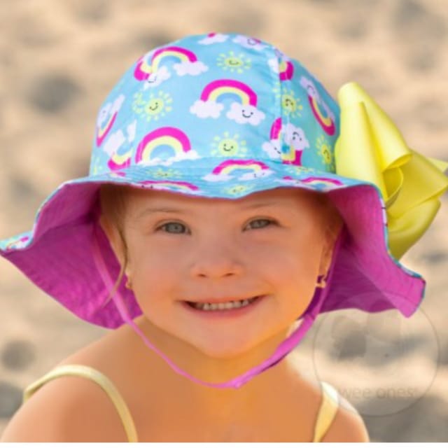WO Reversible Rainbow Sunhat