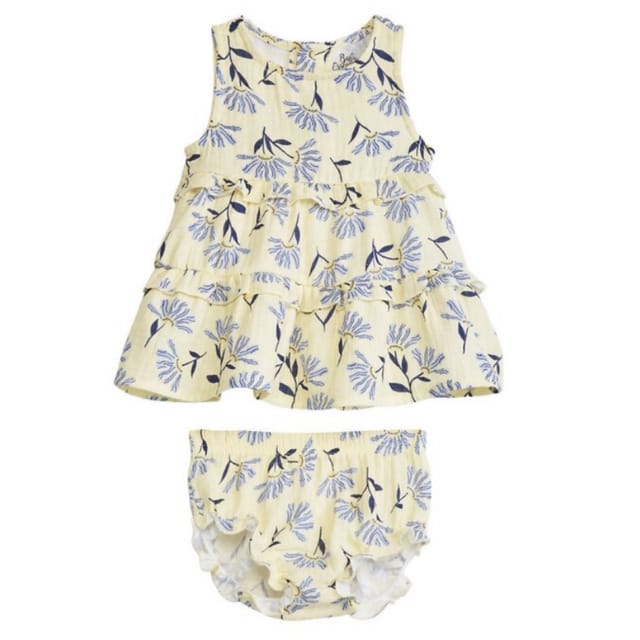 BE 2Pc Floral Print Set