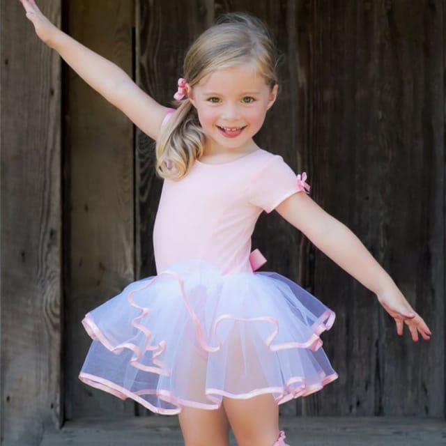 RB Pink And White Tutu-2T/3T