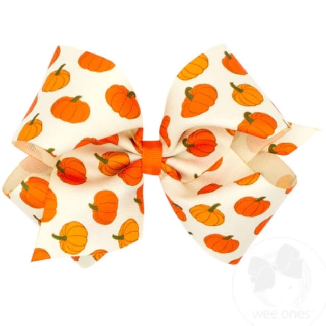WO King Autumn Harvest Bow-Pumpkins