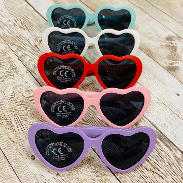 Roshambo Heart Sunglasses-Baby Size