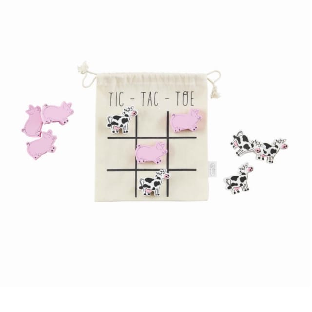 MP Wooden Tic-Tac-Toe Set-Farm